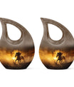 Horse Theme 3 Inch Keepsake Pack of 2