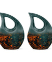 Peacock Theme 3 Inch Keepsake Pack of 2