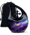 Nebula Galaxy Theme Large Urn 10 Inch