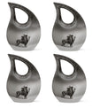 Lion Theme 3 Inch Keepsake Pack of 4
