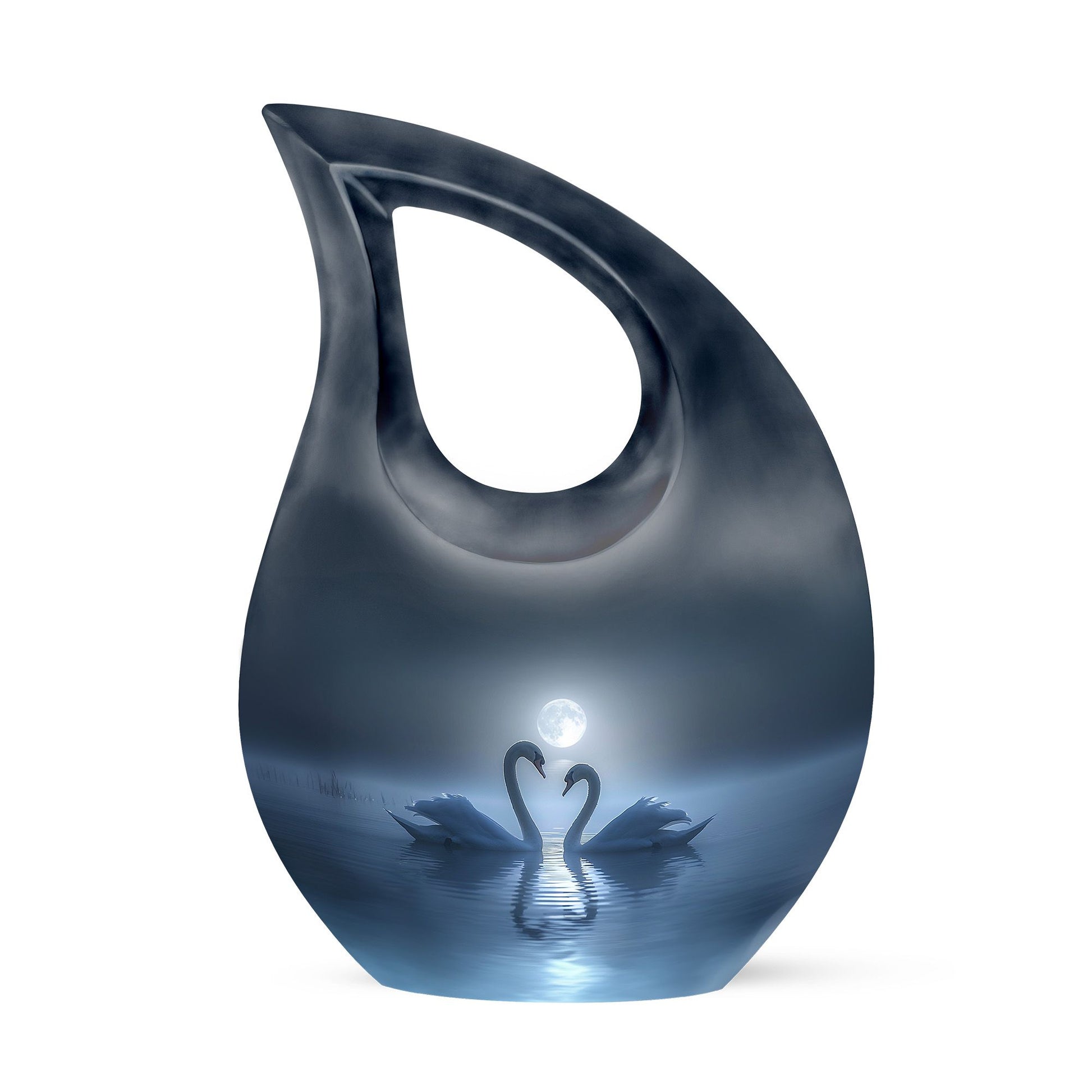 10-inch Swan Urn