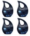 Wolf Theme 3 Inch Keepsake Pack of 4