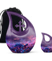 Turtle Theme Large Urn With 1 Keepsake Urn