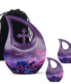Turtle Theme Large Urn With 2 Keepsake Urn