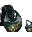 Guitar Theme Large Urn With 1 Keepsake Urn
