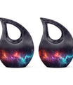 Galaxy Theme 3 Inch Keepsake Pack of 2