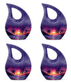 Sunset Theme 3 Inch Keepsake Pack of 4