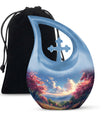 Sunset Theme Large Urn 10 Inch