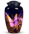 Elegant and artful Butterfly Cremation Urn, optimal for preserving ashes of an adult male or female loved one