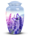 Elegant butterfly urn for mom and adult male, suitable for preserving ashes post-funeral