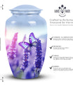 Elegant butterfly urn for mom and adult male, suitable for preserving ashes post-funeral