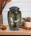 Dove symbolized urns meant for the respectful storage of human ashes, suitable for both men and women