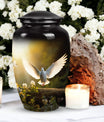 Dove Urn suitable for cremation ashes of adult male, female, mom, dad