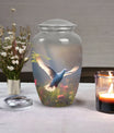 Elegant Dove urns for adult ashes, suitable for both male and female, perfect for keeping loved one's cremation remains