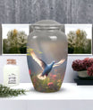 Elegant Dove urns for adult ashes, suitable for both male and female, perfect for keeping loved one's cremation remains