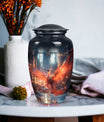 Elegant Phoenix urn, ideal cremation urns for women and suitable for holding adult male ashes