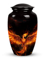 Phoenix Urn, a beautifully crafted cremation urn for human ashes, ideal for an adult woman or as a commemorative piece for mom