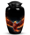 Medium-sized Phoenix Urn, ideal cremation urn for men or as a distinct urn for Dad's ashes