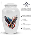 Classic 3-inch Eagle Urn for Human Ashes