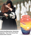 Uniquely crafted Mountains Urns for Mother's cremation ashes, ideal as Memorial Day Gifts