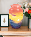 Uniquely crafted Mountains Urns for Mother's cremation ashes, ideal as Memorial Day Gifts