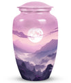 Large Mountains urn suitable for adult male burial or storing human ashes, ideal for burial in ground