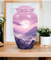 Large Mountains urn suitable for adult male burial or storing human ashes, ideal for burial in ground