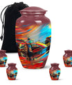 Abstract Racing Dynamics - Car Urns Funeral Large Cremation Urns
