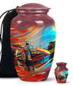 Abstract Racing Dynamics - Car Urns Funeral Large Cremation Urns