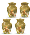 Sunlit Daisy Hopper - Rabbit Urns Funeral Large  Urns