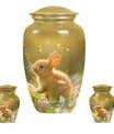 Sunlit Daisy Hopper - Rabbit Urns Funeral Large  Urns