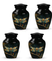 Amber Glide - Dragonfly Urn Large Memorial, Funeral Urn For Ashes
