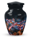 Digital Firefly Elegance - Dragonfly Urn Memorial, Funeral Cremation Urn