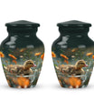 Dawn Flower Duckling - Duck Urn Large Memorial, Funeral Urn For Ashes