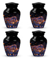 Starry Night Prowl - Tiger Urn Memorial, Funeral Shape Urn