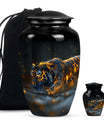 Ember Stalker - Tiger Urn Memorial, Funeral Cremation Urn