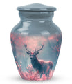 Deer Grove - Deer Urn Memorial, Funeral Cremation Urn For Ashes