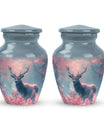 Deer Grove - Deer Urn Memorial, Funeral Cremation Urn For Ashes