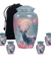 Deer Grove - Deer Urn Memorial, Funeral Cremation Urn For Ashes