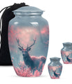 Deer Grove - Deer Urn Memorial, Funeral Cremation Urn For Ashes