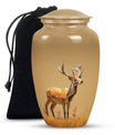 Autumn Dee - Deer Urn Memorial, Funeral Cremation Urn For Ashes
