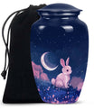 Lunar Blossom Watch - Rabbit Urn Memorial, Funeral Cremation Urn