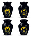Electric Lupine - Wolf Urn Memorial, Funeral Cremation Urn For Ashes