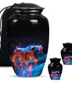 Lava Paws - Dog Urn Memorial, Funeral Cremation Urn For Ashes