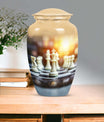 10-inch Chess themed classic urn