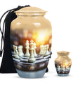 10-inch Chess themed classic urn