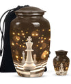 Chess Urns For Human Ashes Medium Size Memorial, Funeral Shape Urn
