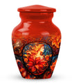 10-inch stained glass Classic urn for cremation ashes