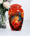 10-inch stained glass Classic urn for cremation ashes