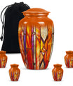 Stained Glass Ashes Keepsake Memorial, Funeral Cremation Urn